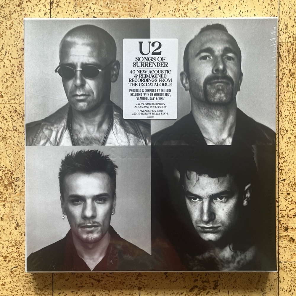Songs of Surrender [4 LP Super Deluxe Collector's Boxset] by U2 (Record, 2023)